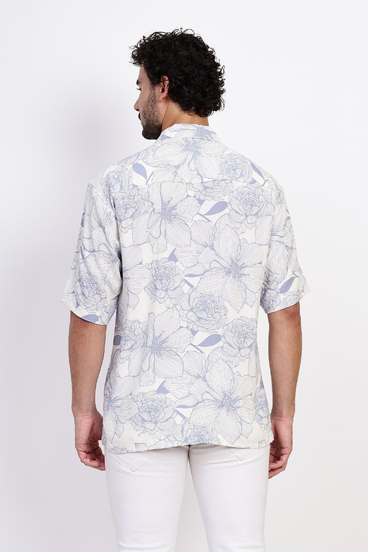 Blue Hawaiian Shirt