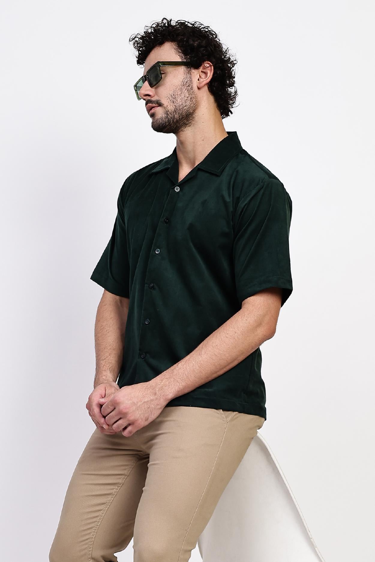 Emerald Green Resort Shirt